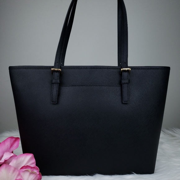 🌺NWT Michael Kors MD Carryall Tote bag Black MK - Picture 3 of 8